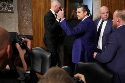 Confirmation hearing of Secretary of Defense nominee Pete Hegseth, in Washington