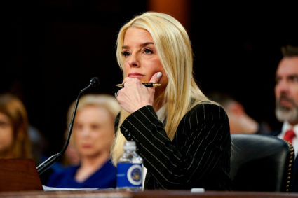 Senate Judiciary Committee confirmation hearing on Pam Bondi's nomination to be U.S. attorney general, on Capitol Hill in ...
