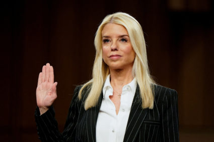 Senate Judiciary Committee confirmation hearing on Pam Bondi's nomination to be U.S. attorney general, on Capitol Hill in ...