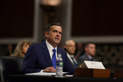 Senate Select Intelligence Committee confirmation hearing on Capitol Hill in Washington