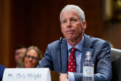 Senate Energy and Natural Resources Committee confirmation hearing on Chris Wright's nomination to be secretary of energy,...