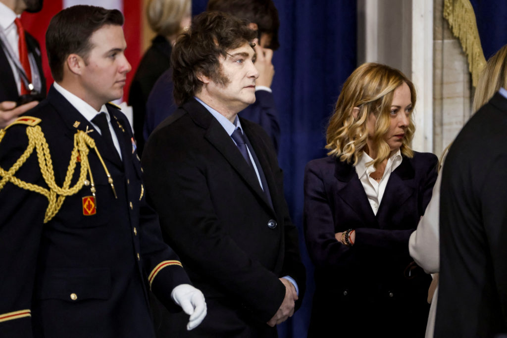 Inauguration ceremony for Trump's second presidential term