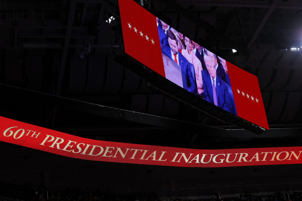 Inauguration ceremony for Trump's second presidential term
