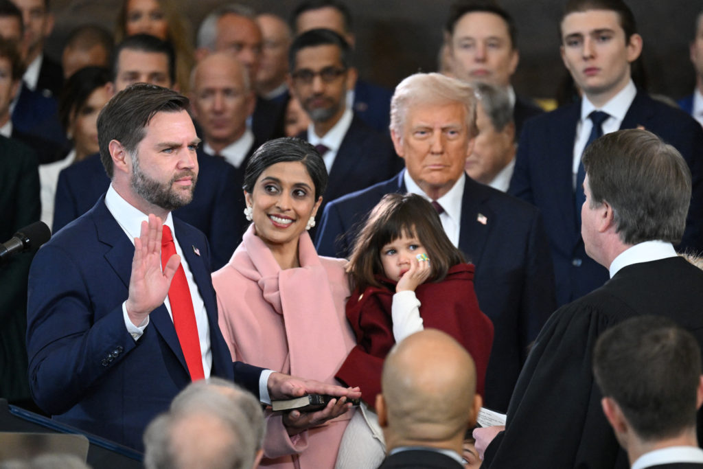 Inauguration ceremony for Trump's second presidential term