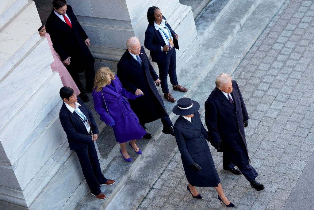 Inauguration ceremony for Trump's second presidential term