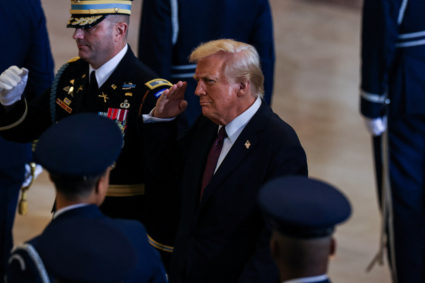 Inauguration ceremony for Trump's second presidential term