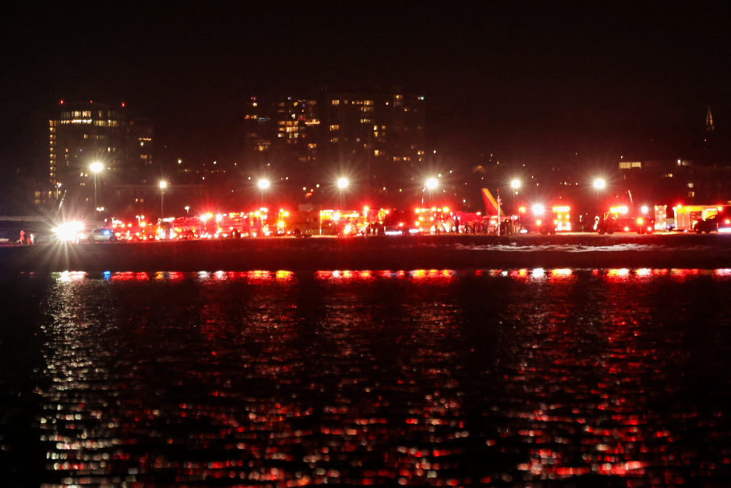 American Eagle flight 5342 crashes in the Potomac River near Ronald Reagan Washington National Airport, outside Washington