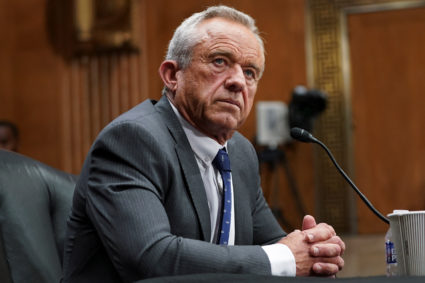 Robert F. Kennedy Jr., U.S. President Trump’s nominee to be secretary of Health and Human Services, testifies before a Sen...