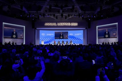 55th annual World Economic Forum (WEF) meeting in Davos