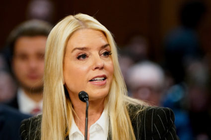 Senate Judiciary Committee confirmation hearing on Pam Bondi's nomination to be U.S. attorney general, on Capitol Hill in ...