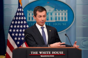 White House press briefing in Washington the day after the collapse of the Francis Scott Key Bridge in Baltimore