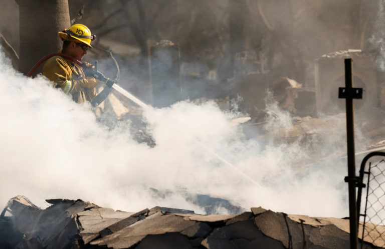 Wildfire in Altadena