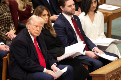 National Day of Prayer Service at the Washington National Cathedral in Washington