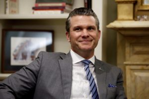 FILE PHOTO: U.S. Defense Secretary Pete Hegseth in Washington