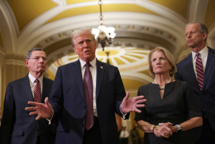 U.S. President-elect Donald Trump at the U.S. Capitol in Washington