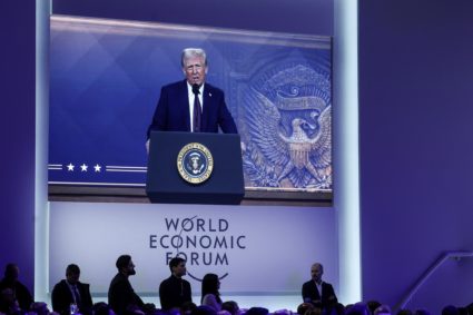 55th annual World Economic Forum (WEF) meeting in Davos