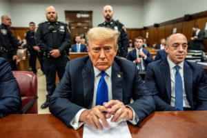 Former U.S. President Trump's criminal trial on charges of falsifying business records continues in New York