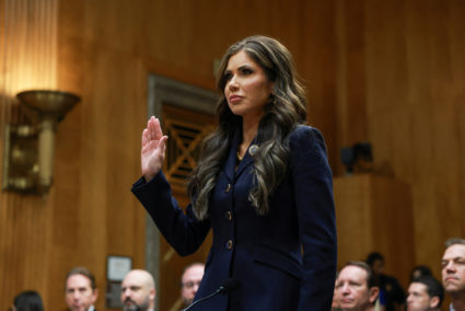 Confirmation hearing for Homeland Security nominee Kristi Noem