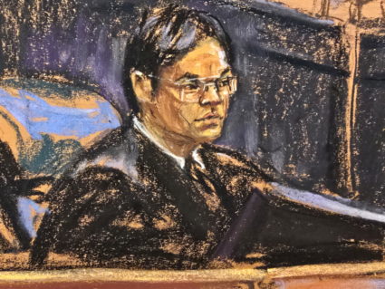 New York City Mayor Eric Adams appears at federal court in New York City