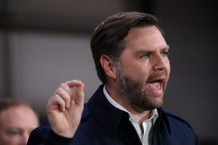 U.S. Vice President Vance visits East Palestine, Ohio