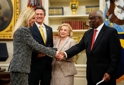Swearing in ceremony of U.S. Attorney General Bondi, in Washington