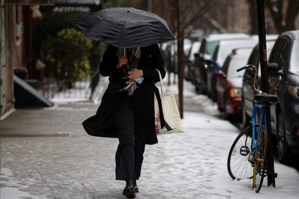 Winter Storm in New York