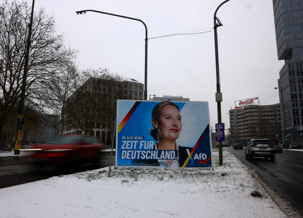 Election campaign posters in Berlin