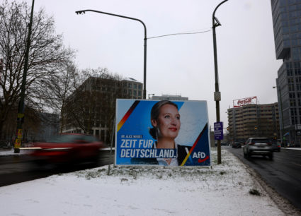 Election campaign posters in Berlin