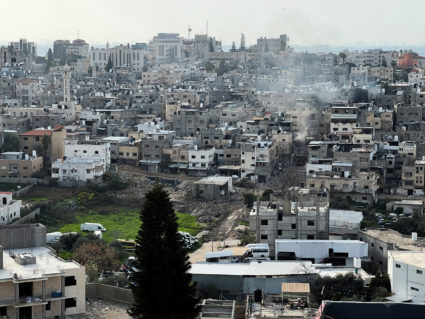 Thousands of Palestinians flee West Bank homes as Israel confronts militants