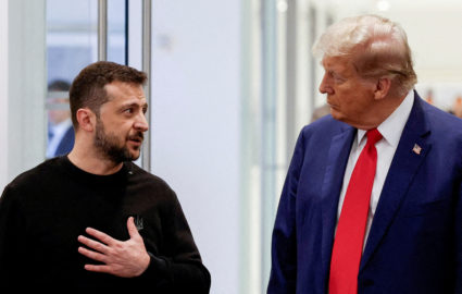 Trump and Zelenskyy trade barbs as relations sour over Russia's war with Ukraine