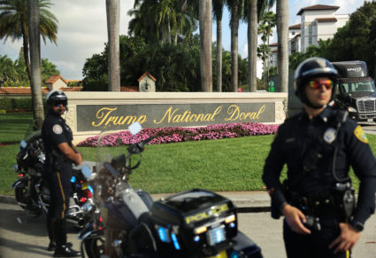U.S. President Trump arrives in Miami, Florida