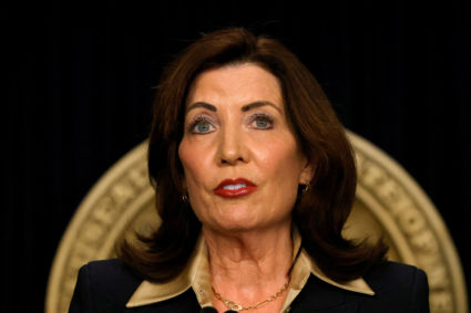 WATCH: New York Gov. Hochul holds briefing as she weighs removing Mayor Eric Adams from office