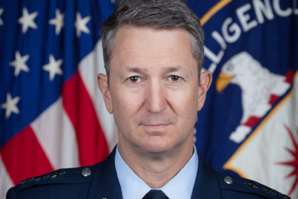 Former U.S. Air Force Lieutenant General Dan "Razin" Caine poses in a undated official portrait