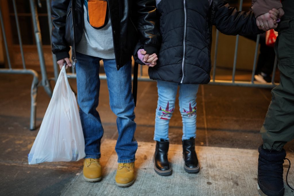 Asylum Seeker Arrival Center and Humanitarian Emergency Response and Relief Center in New York City