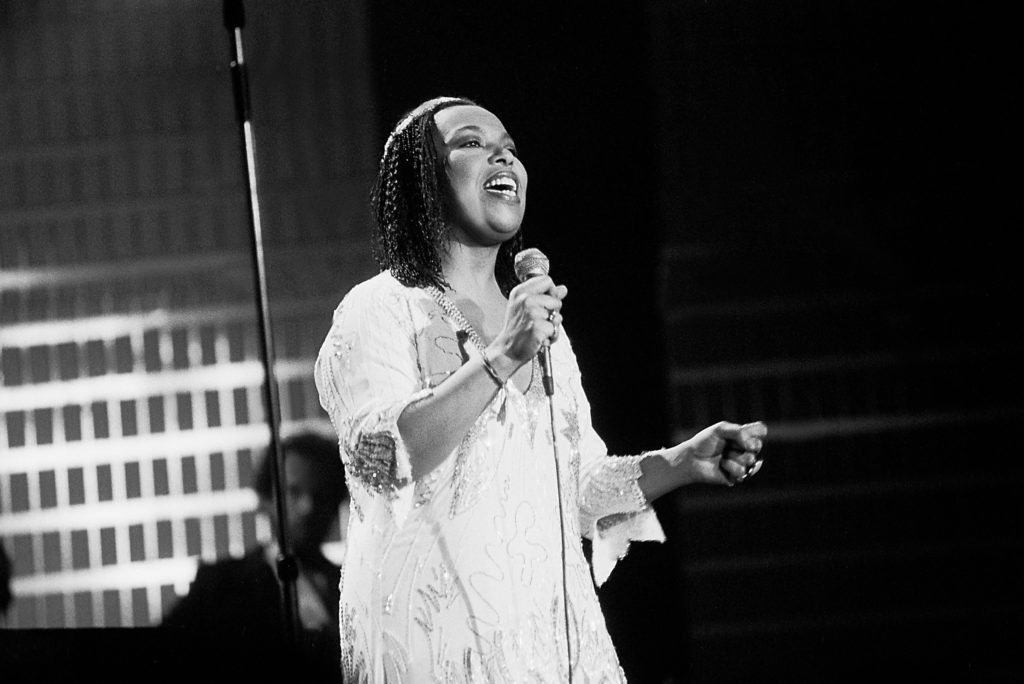 Roberta Flack On Stage At Park West
