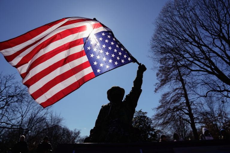 Protest on President's Day in Washington