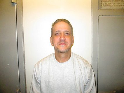 Oklahoma death row inmate Richard Glossip poses for a photograph