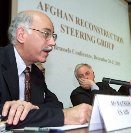 ANDREW NATSIOS SPEAKS AT THE OPENING OF THE CONFERENCE ON THE AFGHAN RECONSTRUCTION STEERING GROUP ...