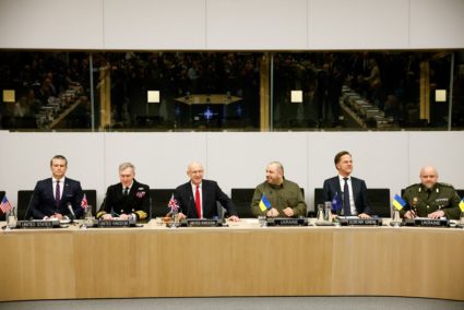 Eve of NATO defence ministers' meeting at the alliance's headquarters in Brussels