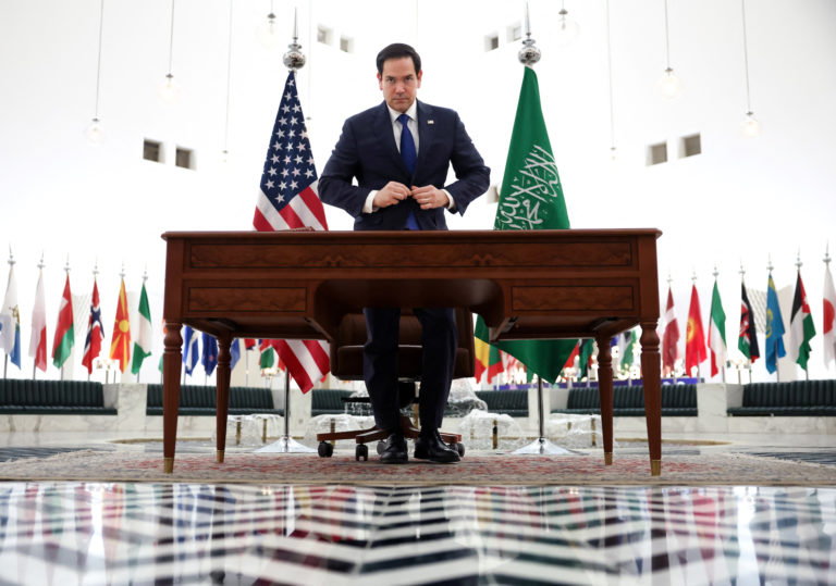 U.S. Secretary of State Rubio visits Riyadh