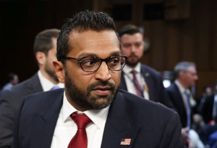 FILE PHOTO: Kash Patel, before a Senate Judiciary Committee confirmation hearing, in Washington