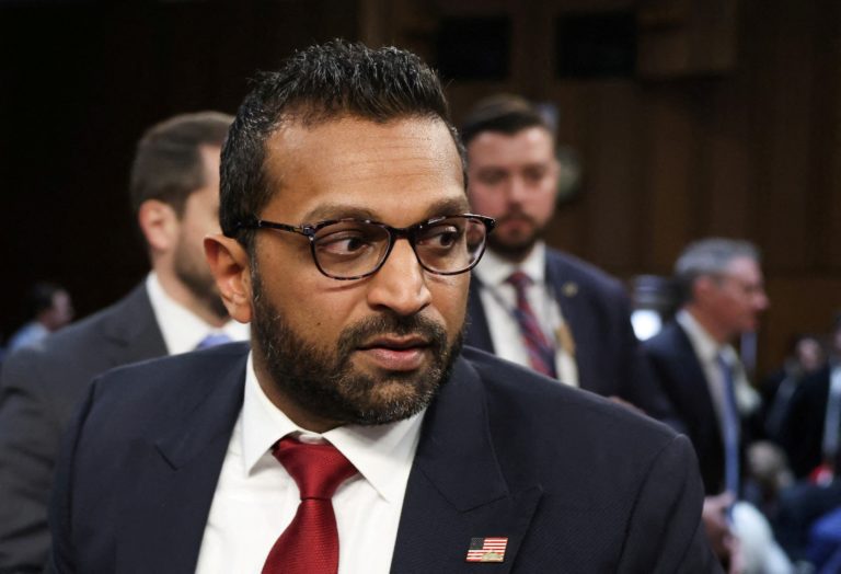 FILE PHOTO: Kash Patel, before a Senate Judiciary Committee confirmation hearing, in Washington