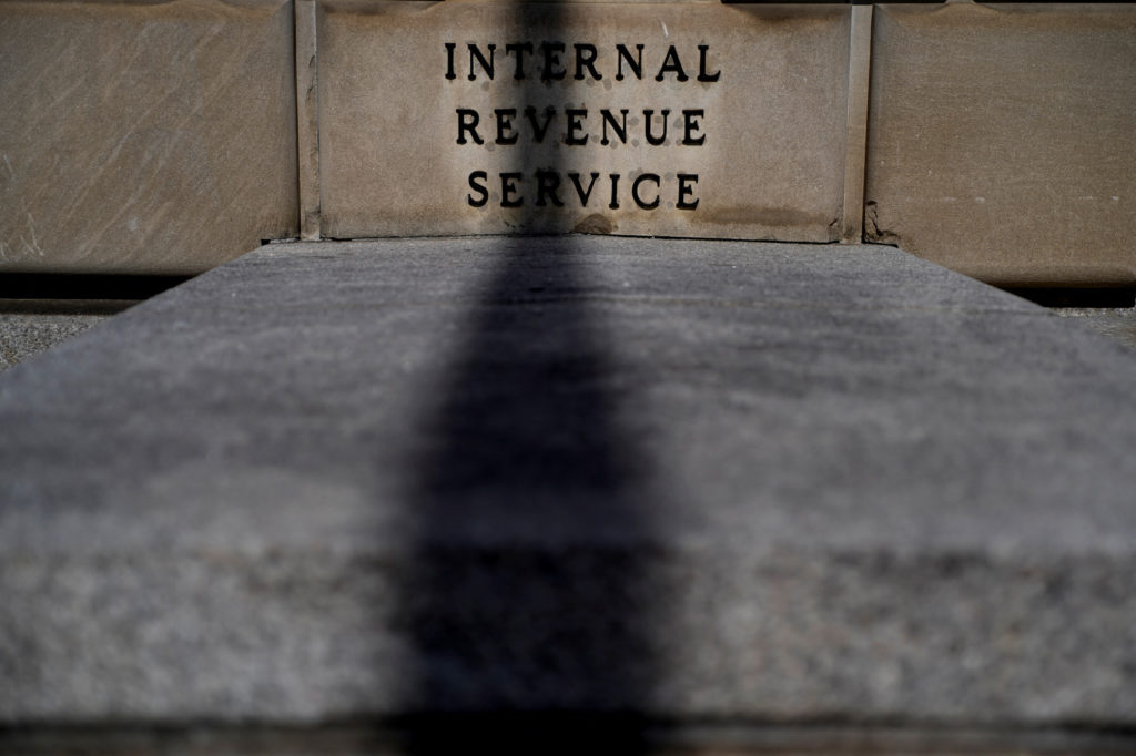 The U.S. Internal Revenue Service building after it was reported the IRS will lay off about 6,700 employees, in Washington...