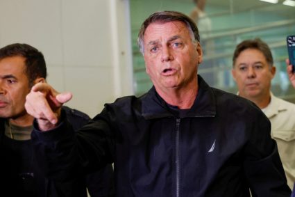 FILE PHOTO: Charged with coup plot, Bolsonaro seeks lifeline from Brazil lawmakers