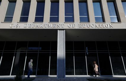 FILE PHOTO: The Department of Education in Washington