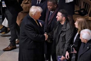 FILE PHOTO: Ceremony to mark Notre-Dame de Paris Cathedral re-opening, in Paris