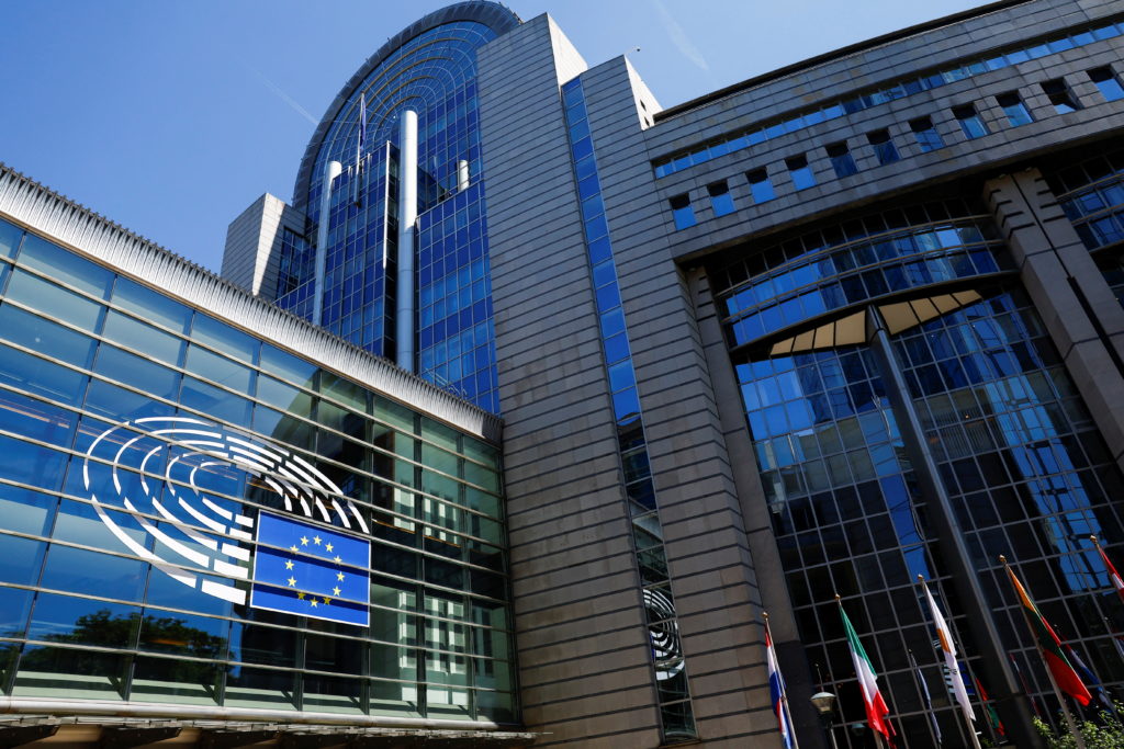 European Parliament elections, in Brussels