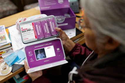 US overdose deaths fall, but not on New Mexico reservation