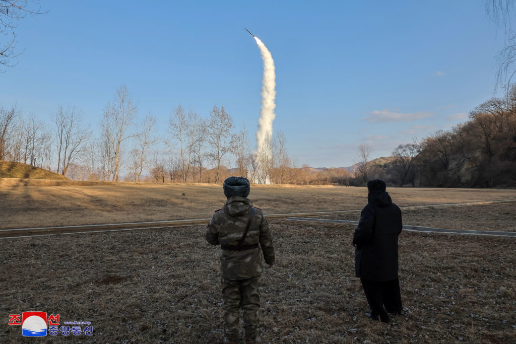North Korea fires strategic cruise missiles, vows tough stance on U.S.