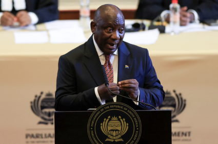 South African President Ramaphosa delivers his 2025 State of the Nation Address in Cape Town